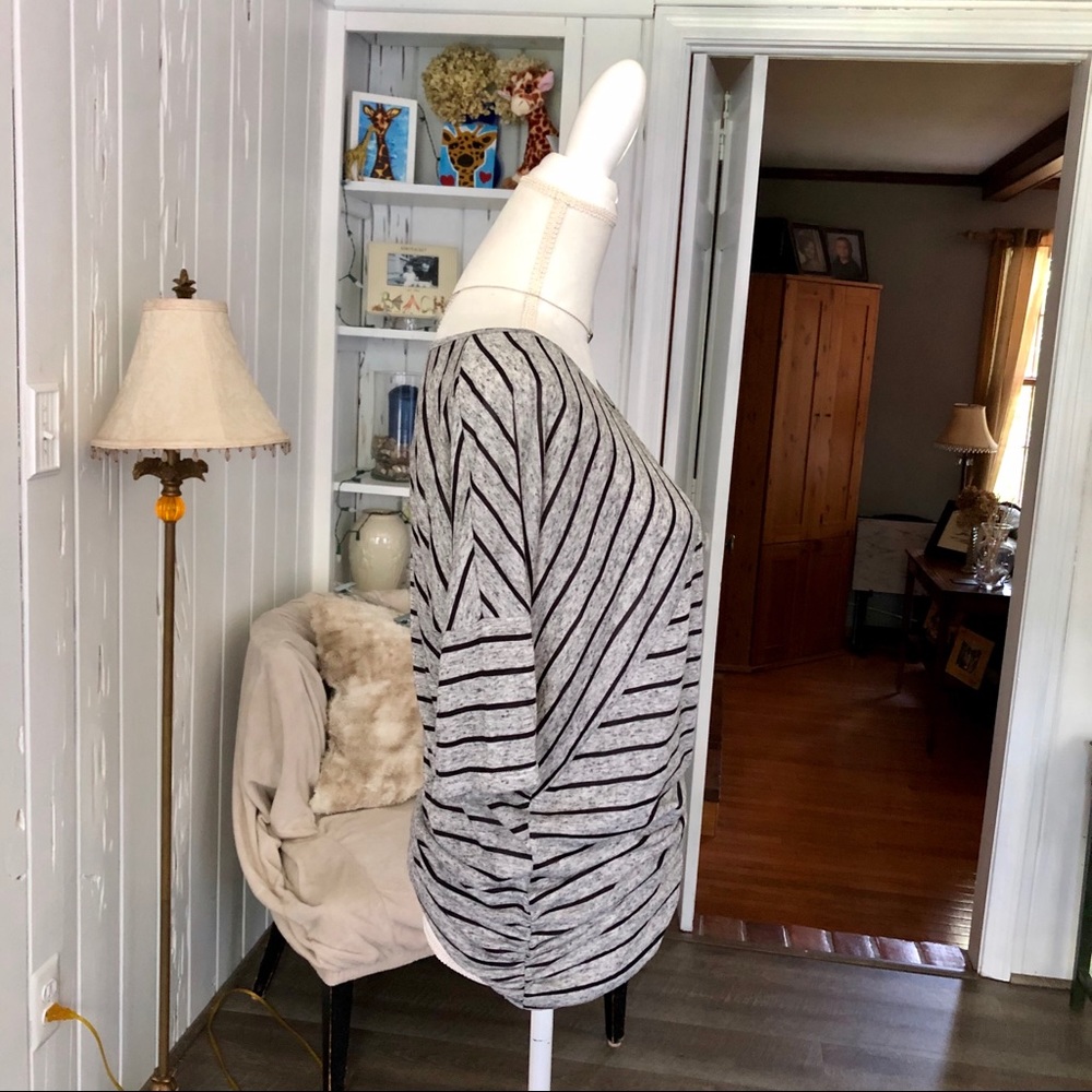 Womens Stripped Shirt Med - Picture 2 of 12